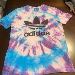 Unisex adidas tiedye shirt